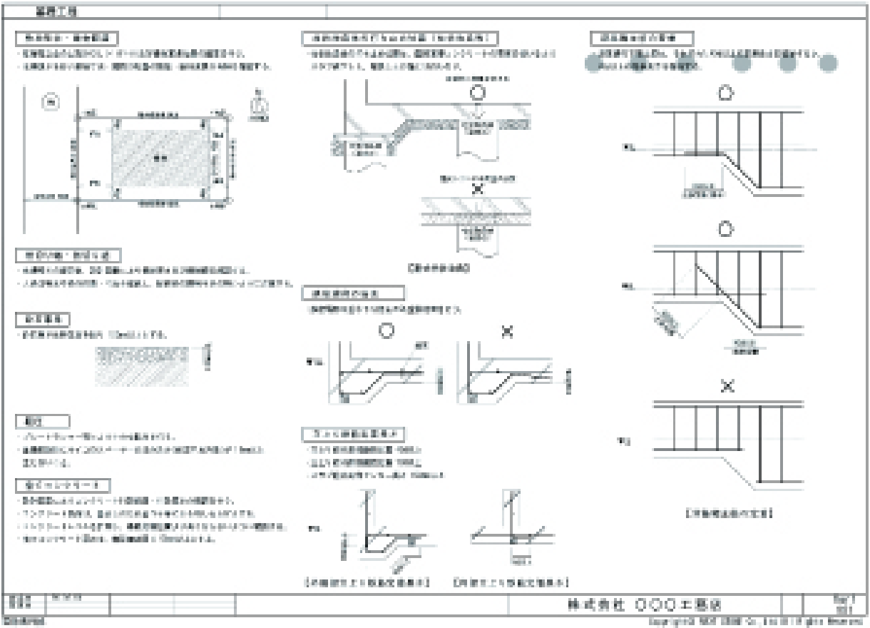 エイワハウジングの標準施工手引書