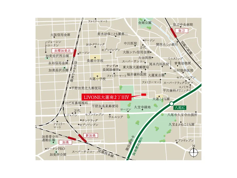 大蓮南2丁目4期 地図
