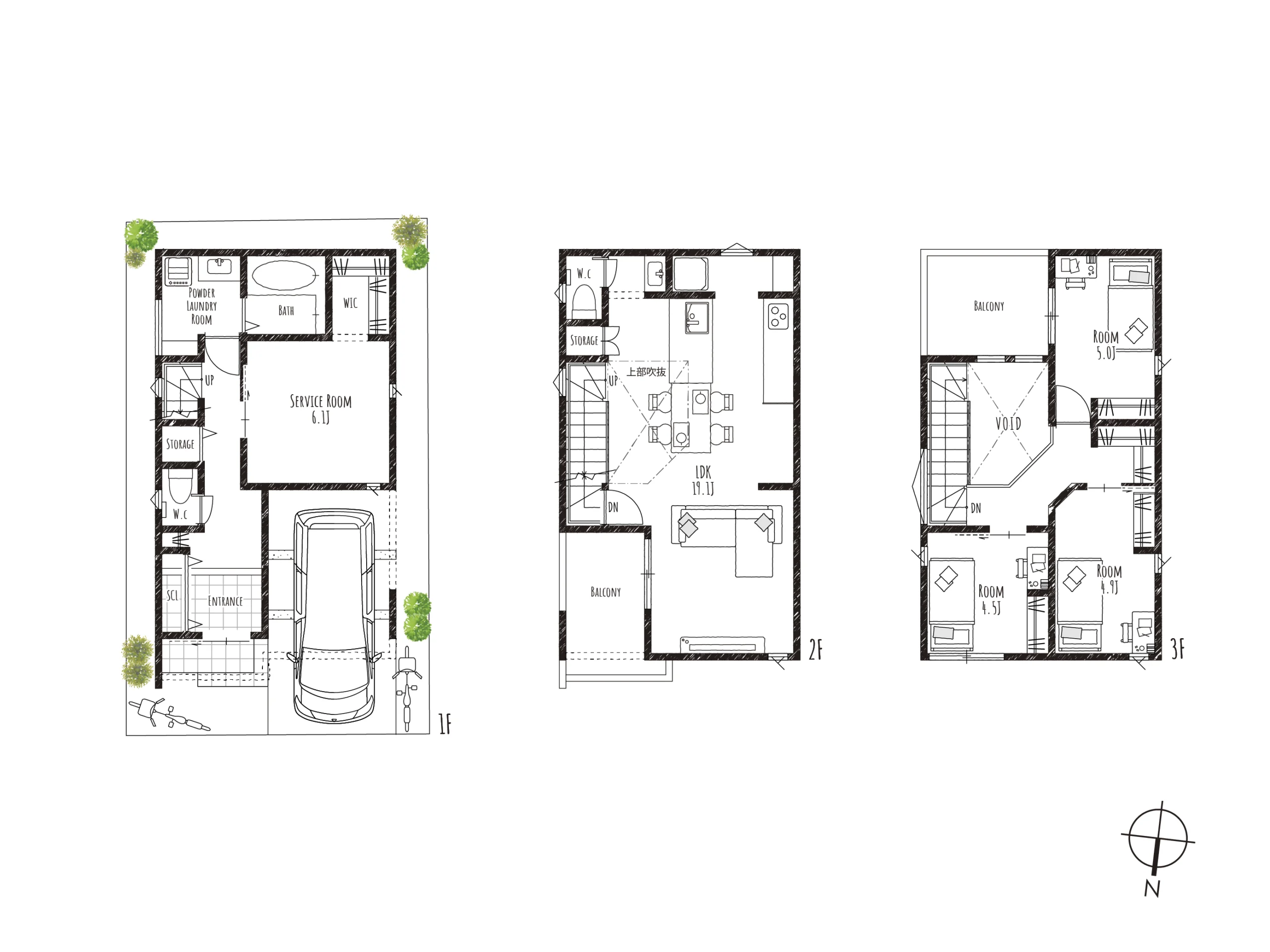 長栄寺町2期間取図