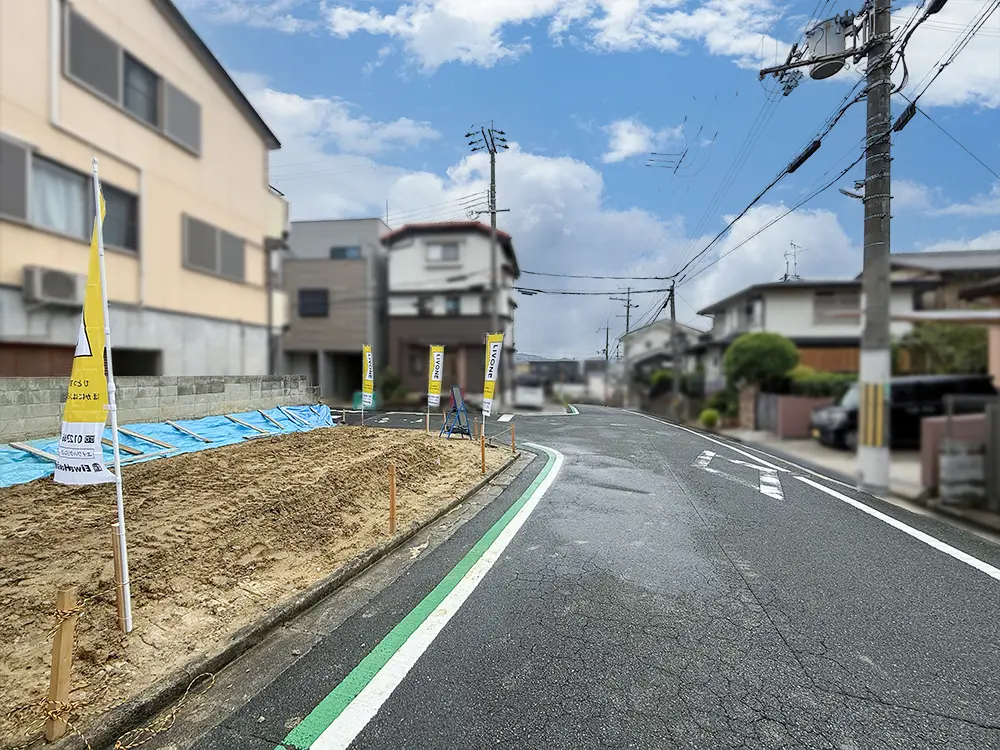 村野東町前面道路写真