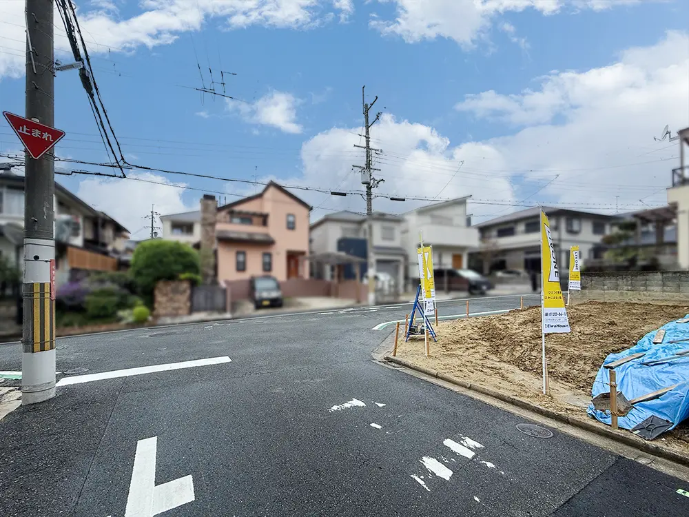 村野東町前面道路写真